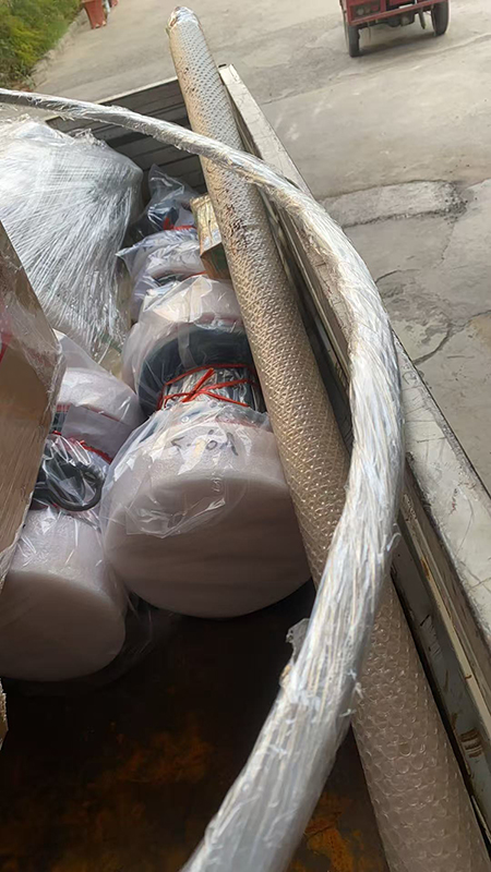 工裝、篩網(wǎng)、電機(jī)等發(fā)貨